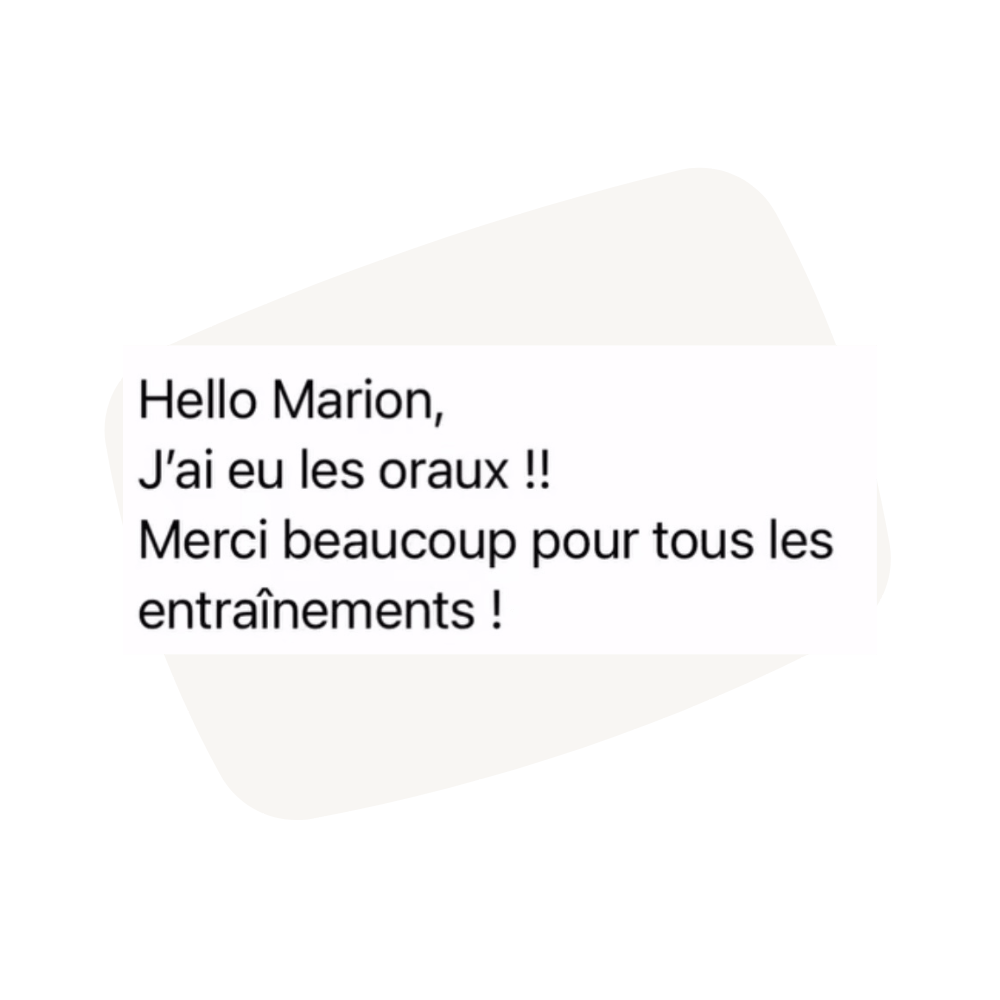 Avis client d'un client de Marion, Quid CRFPA CAPA